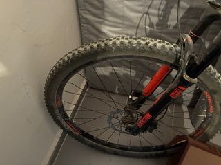 Bicicleta Trek Doble Suspensión Naranja