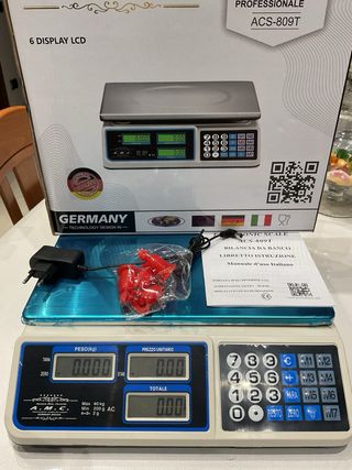 Bilancia Digitale Professionale da banco 40 kg