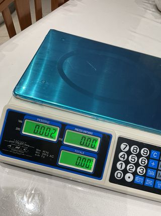 Bilancia Digitale Professionale da banco 40 kg