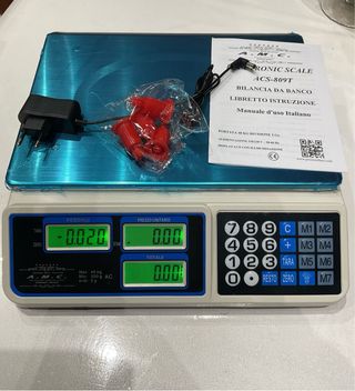 Bilancia Digitale Professionale da banco 40 kg