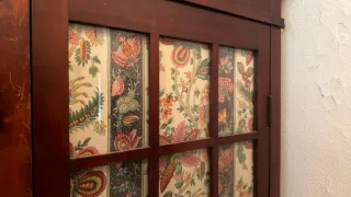 Armario antiguo 3 puertas con llave.  182 Lx190x45