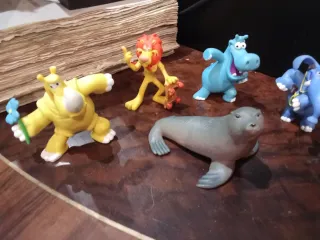 Bonecos Simba 7 Unidades Animais