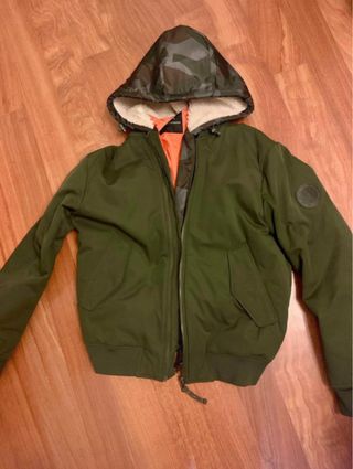 Giubbotto Armani Exchange Verde Arancione