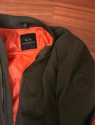 Giubbotto Armani Exchange Verde Arancione