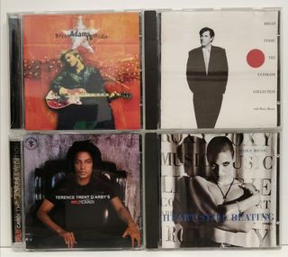 CD's pop rock de los 80