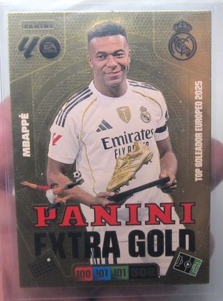 EXTRA GOLD  ADRENALYN XL 25-26 MBAPPE PANINI