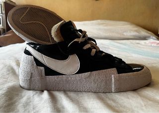 Nike x Sacai Blazer Low Black 45
