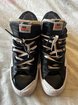 Nike x Sacai Blazer Low Black 45