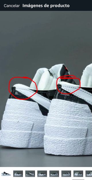 Nike x Sacai Blazer Low Black 45