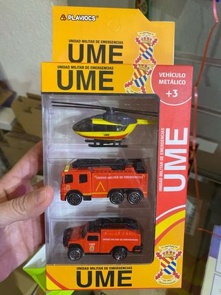 Set 3 Vehículos UME Militar Emergencias