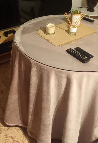 Tapete mesa camilla redonda
