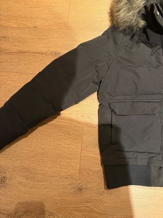 Abrigo Superdry Negro Mujer