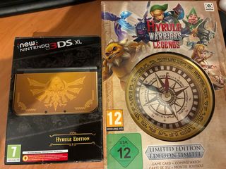 Nintendo new 3ds xl hyrule warriors con juego