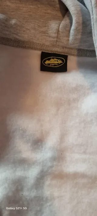 Sudadera Corteiz Cremallera Gris