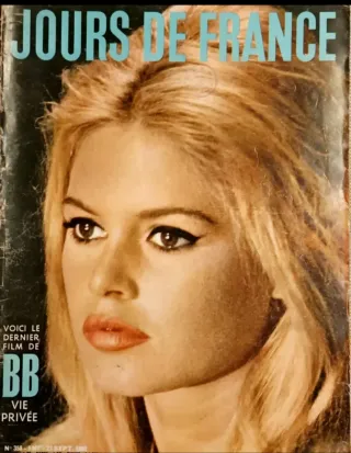 Brigitte Bardot Revistas Jours de France 1961-1966