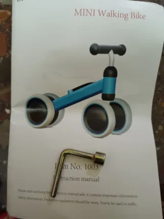 Bici sin pedales para bebé