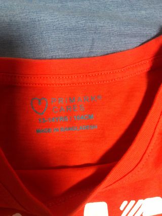 Maglietta Primark Gamer Manica Lunga 13-14 Anni