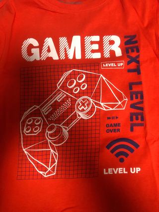 Maglietta Primark Gamer Manica Lunga 13-14 Anni