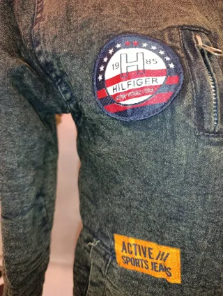 Giacca Denim Sherpa Vintage Tommy Hilfiger M