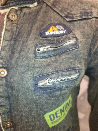 Giacca Denim Sherpa Vintage Tommy Hilfiger M