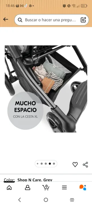 Silla de paseo Hauck Shop N Care