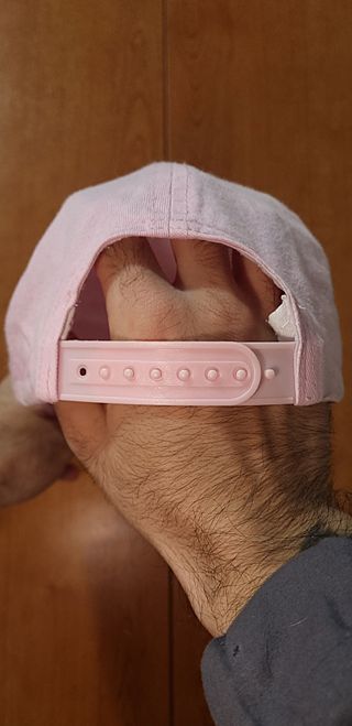 Berretto rosa per bambini con gelato