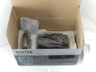 Objetivo Voigtländer Noktor 17,5 mm F0,95 MFT