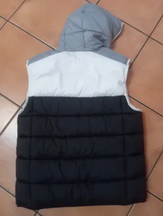 Chaleco McKenzie Niño Negro Blanco Gris