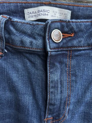 Vaqueros Zara - Talla 38  / 6