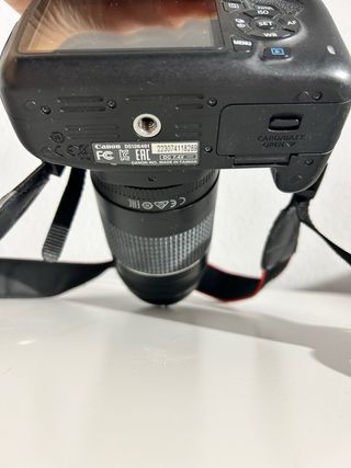 Cámara Canon EOS 1200D + Lente 18-55