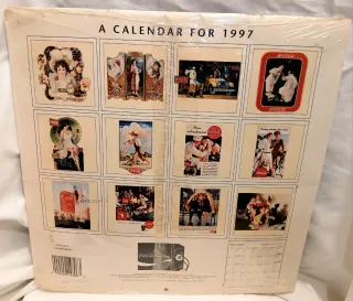 Calendario Coca-Cola 1997 Autentico