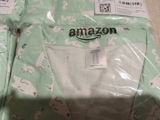 4 Pijamas Mujer Franela Amazon Essentials XXL