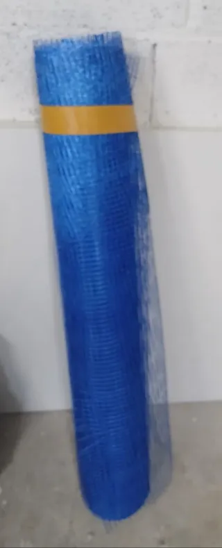Malla de fibra de vidrio azul 1mX50m