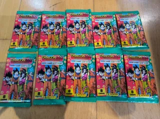 10 Sobres Dragon Ball Panini