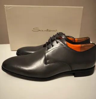 Scarpe classiche Santoni Uomo Grigie 44.5