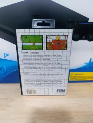 Master System Sega Secret Command