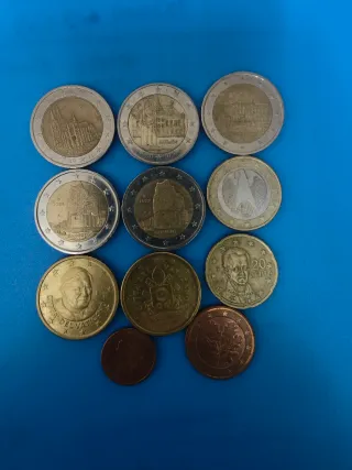 Lott di monete euro da collezione