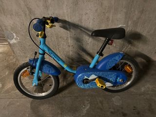 Bicicleta Infantil Btwin Azul