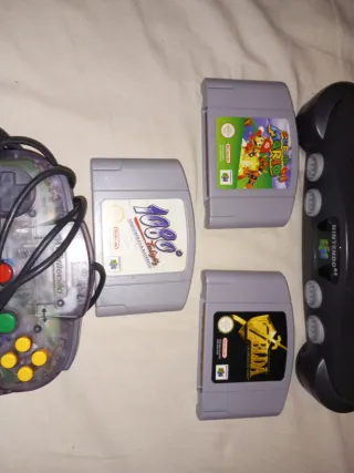 Consola Nintendo 64 + 3 Juegos