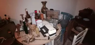 Lote de artículos vintage y electrónicos