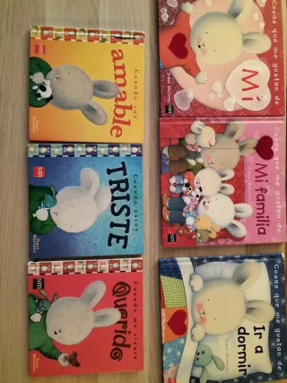 Libros, puzzles y juguetes infantiles