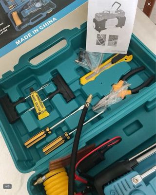 Mini compressore doppio cilindro + valigetta