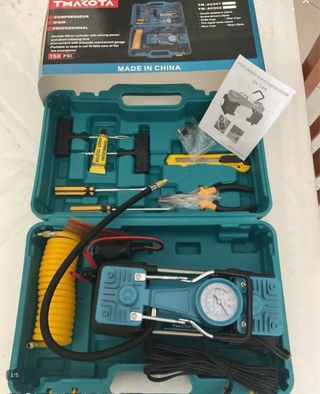 Mini compressore doppio cilindro + valigetta