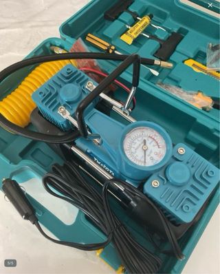 Mini compressore doppio cilindro + valigetta