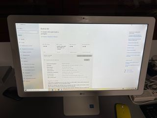 Ordenador LG AiO Blanco