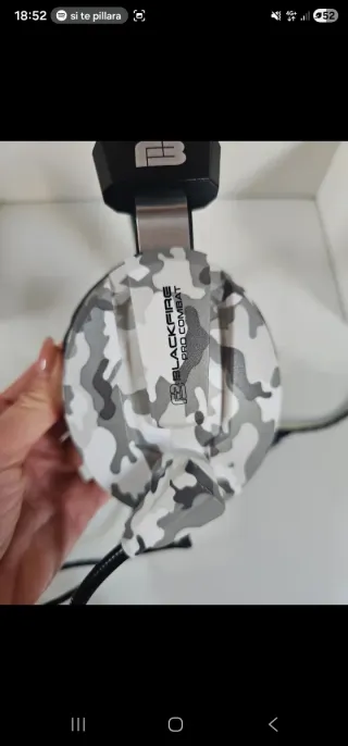 Cascos PS4 Camuflaje