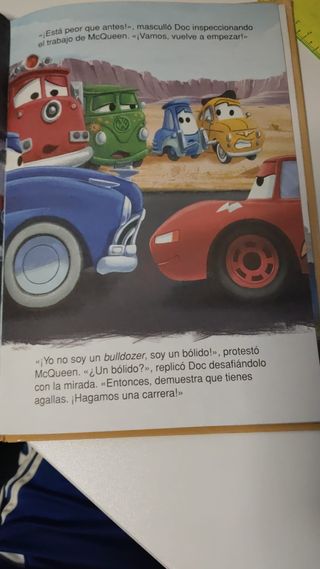 Libro Cars de Disney Pixar