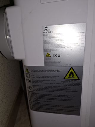 Aire Acondicionado Portátil HOME HMAC7JT-25