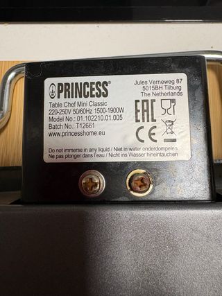 Plancha Eléctrica Princess