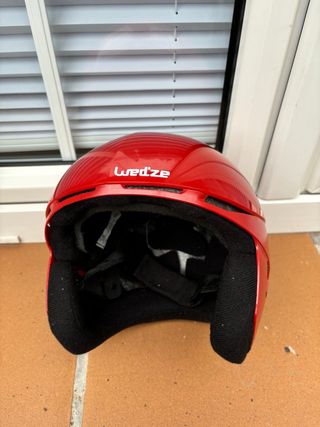Casco Esquí Infantil Wed'ze Rojo